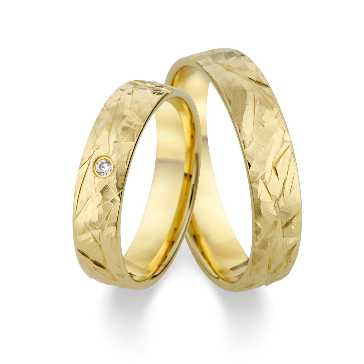 Trauringe / Eheringe 333 Gelbgold 517480-50