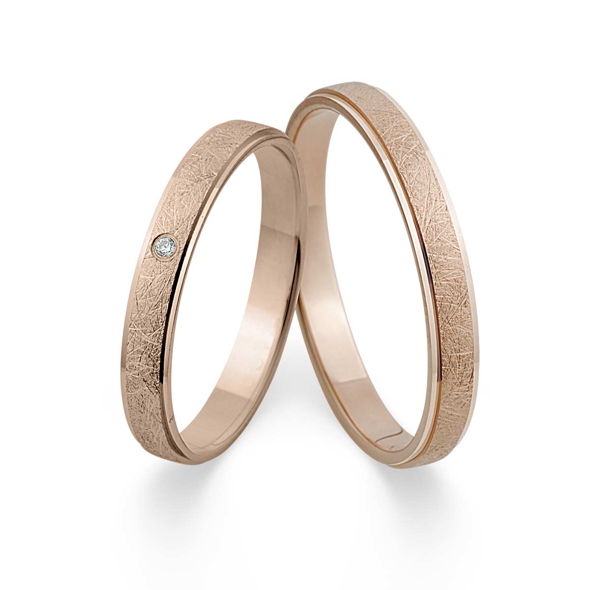 Trauringe / Eheringe 333 Rotgold 517496-30