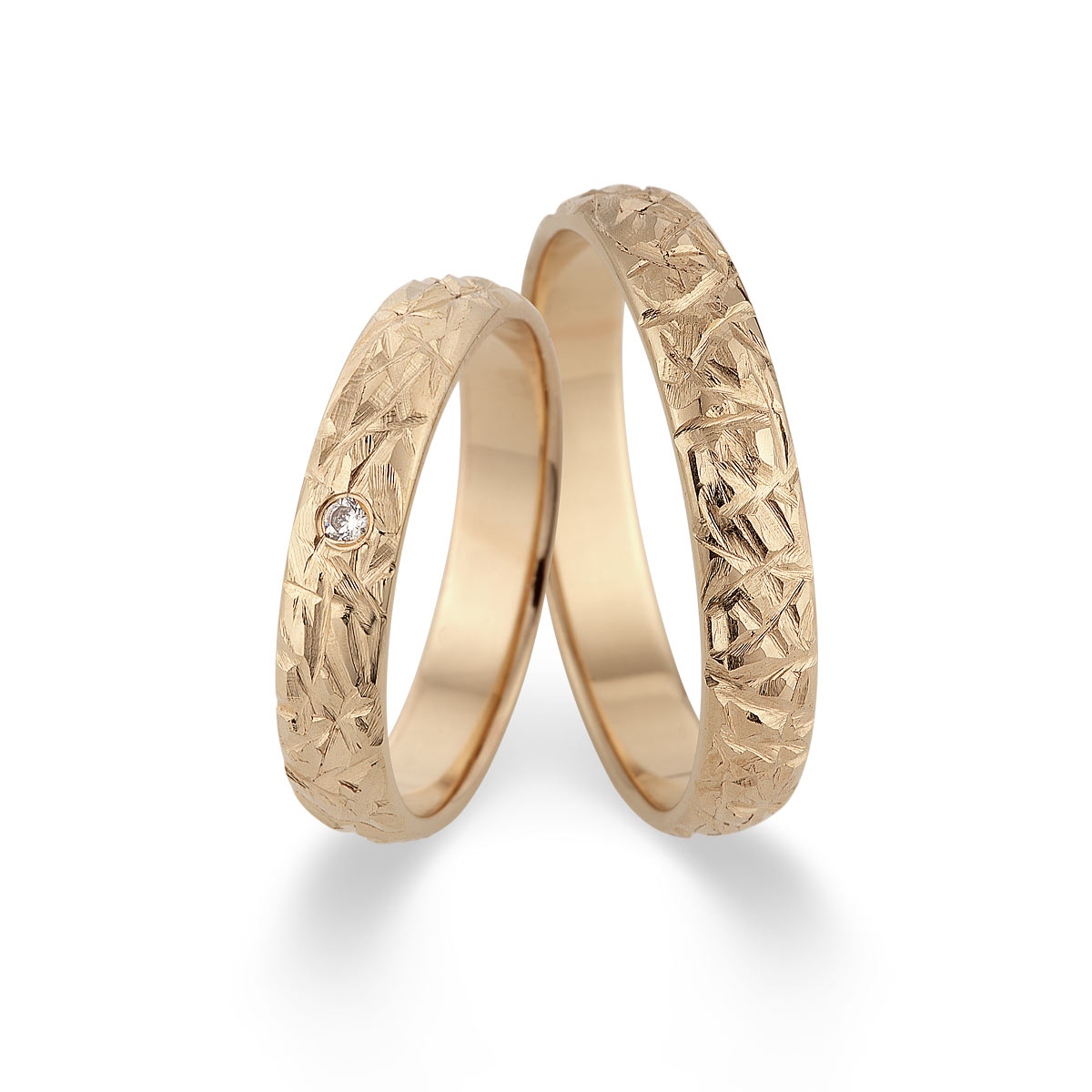 Trauringe / Eheringe 585 Roségold 517505-40