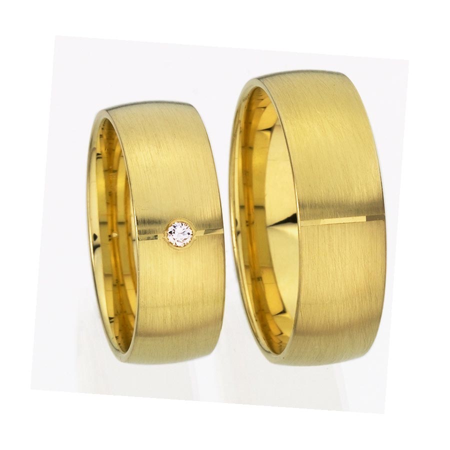 Trauringe / Eheringe 333 Gelbgold 514057-70