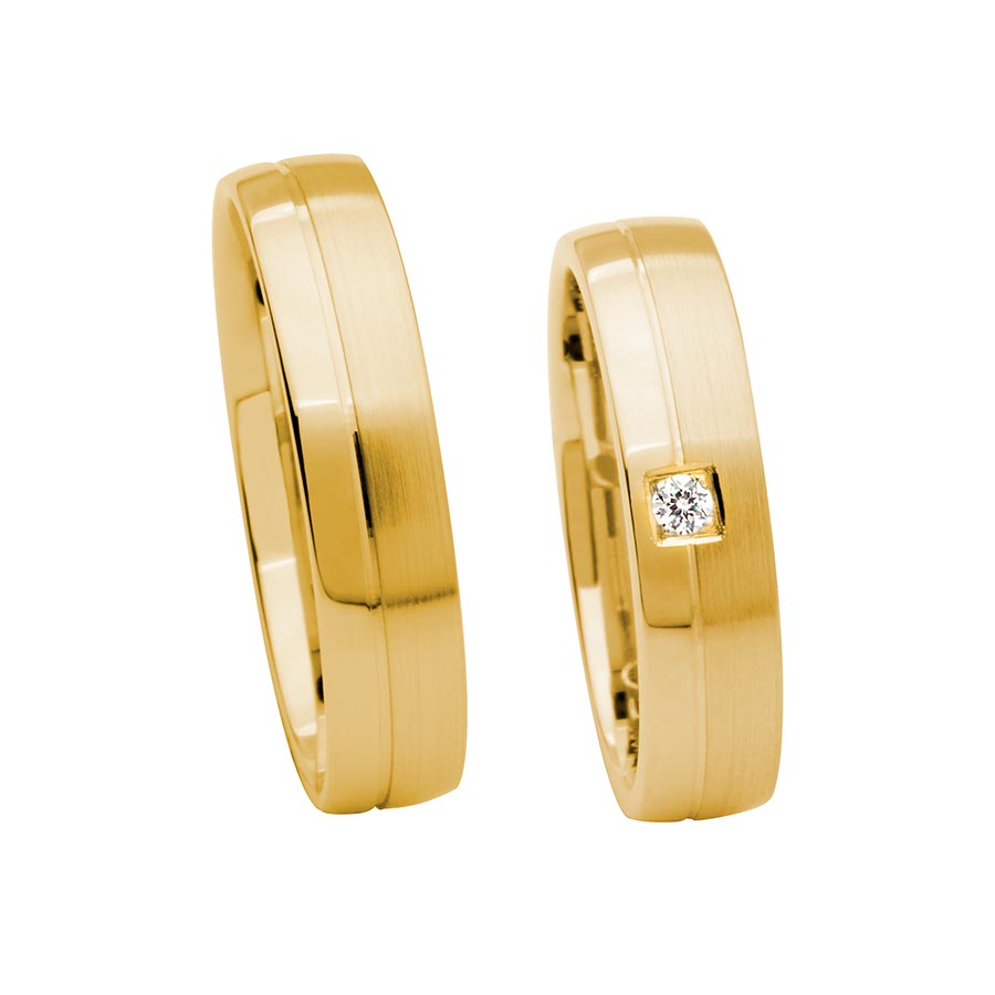Trauringe / Eheringe 333 Gelbgold 514220-50